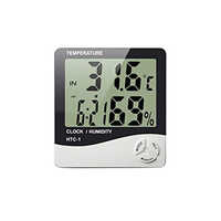 Digital Hygrometer - Color: White