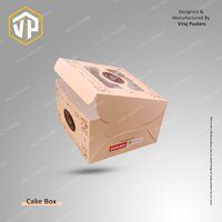 Customized WIndow Cut Cake Packaging Boxes Manufacturer