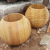 Stone Flower Pot - Color: Different Available