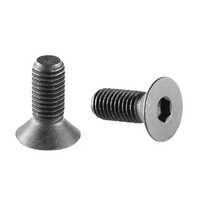 Countersunk Socket Head Bolt - High-strength Steel, Round Head, Silver Color | Powder Coated For Superior Corrosion Resistance, Easy Hex Wrench Fit
