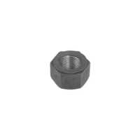 Grade 2h High Tensile Nut - Steel, Hexagon Head, Black Color | Durable Design, High Clamping Force, Prevents Axial Movement, Industrial Use