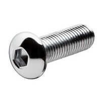 Socket Head Cap Screw - Stainless Steel, Polished Finish, Round Head, High Strength Industrial Fastener