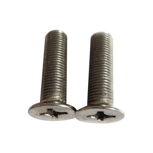 Silver Countersunk Flat Head Screw