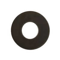 Round High Tensile Washer - High Tensile Material, Coated Finish, Round Shape, Black Color | Ideal For Heavy-duty Industrial Applications