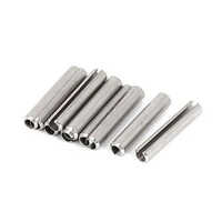 Stainless Steel Dowel Pins - Unbreakable Round Shape, Polished Silver Finish | Durable Industrial Solution For Machinery And Equipment