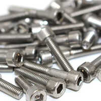 Stainless Steel Allen Cap Bolt - Stainless Steel Material, Hexagon Head Type, Silver Color, Polished Finish | Durable Fastener For Industrial Applications