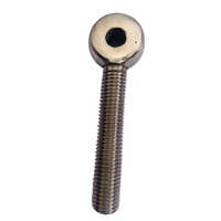 Stainless Steel 316 Eye Bolt - Silver Finish, Polished Surface | Industrial Grade Eye Bolt Designed for Versatile Applications