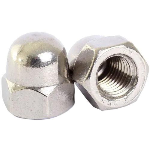 Stainless Steel Doom Nut - Color: Silver