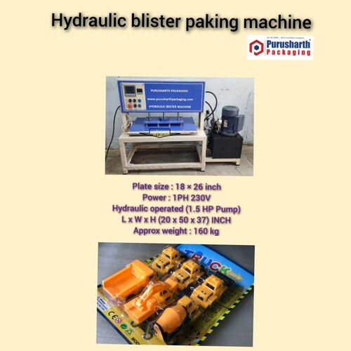 BLISTER PACKING MACHINE