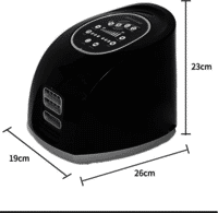 Plastics ABS Portable Air Compression Therapy DVT Pump 4 Chamber