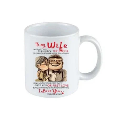 Valentine Coffee Mug - Color: White