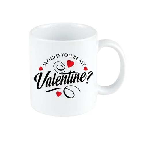 Valentine Printed Coffee Mug