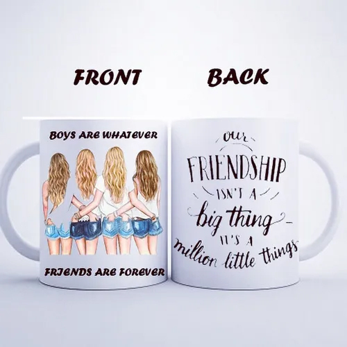 Friendship Sublimation Coffee Mug