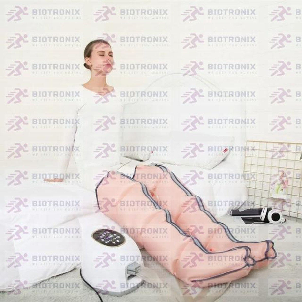 ABS Plastic Compression Therapy Equipment Lymphedema Management DVT Machine, For Clinical, Four Chamber