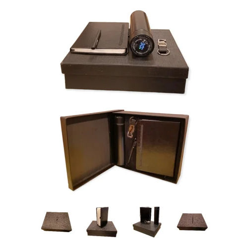 Brown Corporate Gift Set - Shape: Square