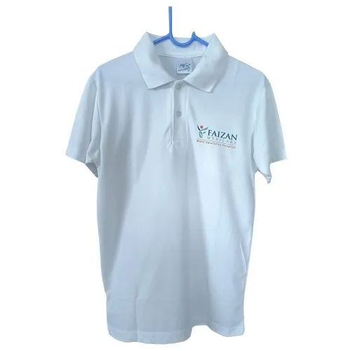 Promotional White Polo T-Shirt