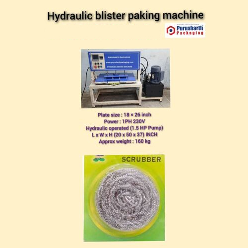 Stainless steel scrubber packing machine