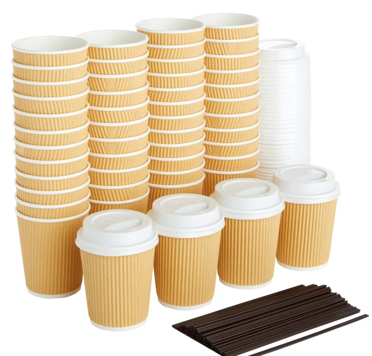 Ripple Cup 200 ml - Durable Material, Versatile Design | Ideal for Hot or Cold Beverages, Suitable for Events and Everyday Use