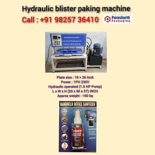 BLISTER PACKING MACHINE