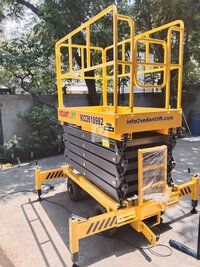 extended platform maintenance work mobile scissor lift table