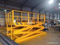 extended platform maintenance work mobile scissor lift table