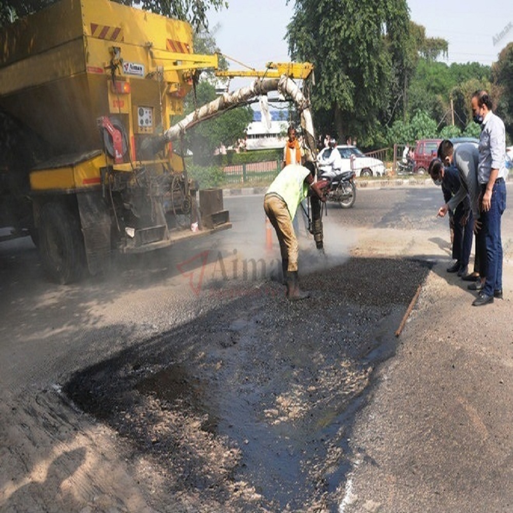 Automatic Pothole Patcher Machine