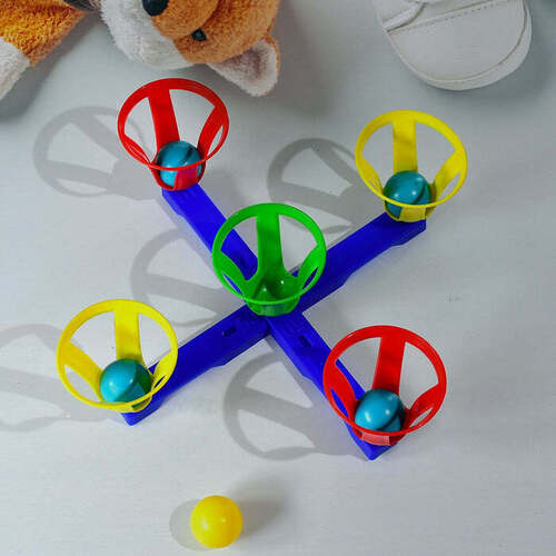 Toy For Kids With 5 Basket And 5 Balls 4446