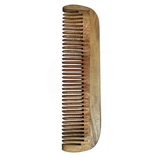 19cm Neem Wood Hair Comb