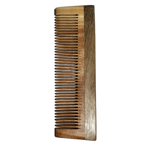 17cm Brown Color Neem Wood Comb