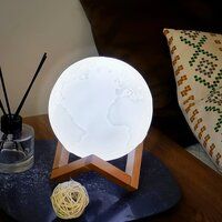 3D Moon Night Lamp With Stand 12905