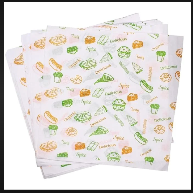 Butter Paper Food Wrapping Roll 10"x14" - Butter Paper Material, 10"x14" Size | Ideal for Baking and Food Storage, Grease Resistant