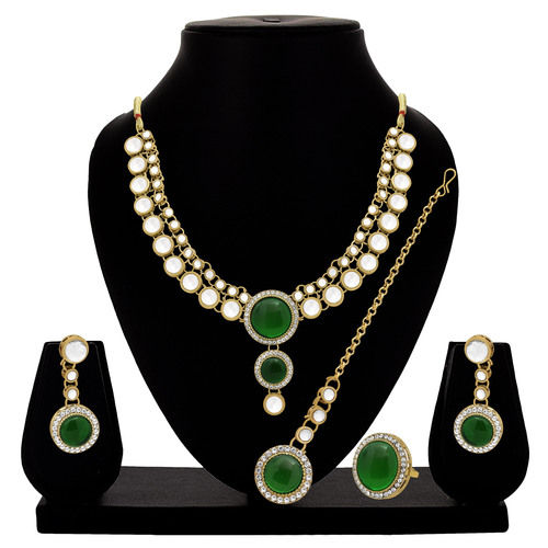 Double Delight Kundan choker Necklace set