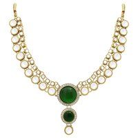 Double Delight Kundan choker Necklace set