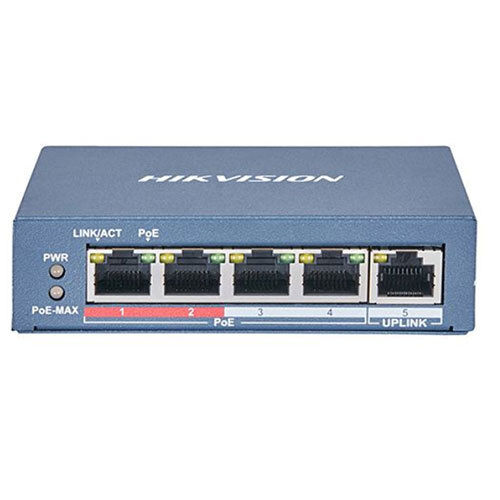 4 Port Poe Switch - Color: Blue