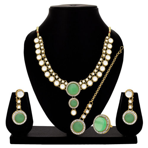 Double Delight Kundan choker Necklace set..