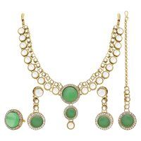 Double Delight Kundan choker Necklace set..