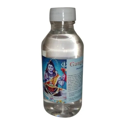 100 ML Natural Gangajal - Eco-Friendly Clear Liquid, Perfect for Religious Rituals, Sourced from the Holy Ganges River