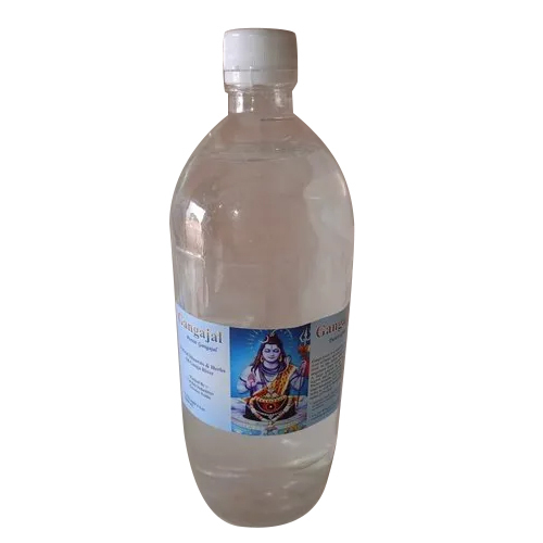 1 Ltr Pure Gangajal - 1000 ML Clear Liquid | Eco-Friendly, Temple-Themed, Ideal for Religious Ceremonies & Spiritual Practices