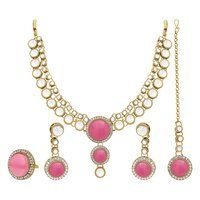 Double Delight Kundan choker Necklace set...