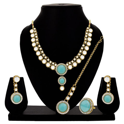 Double Delight Kundan choker Necklace set....