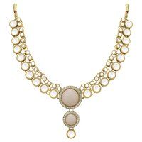 Double Delight Kundan choker Necklace set.....