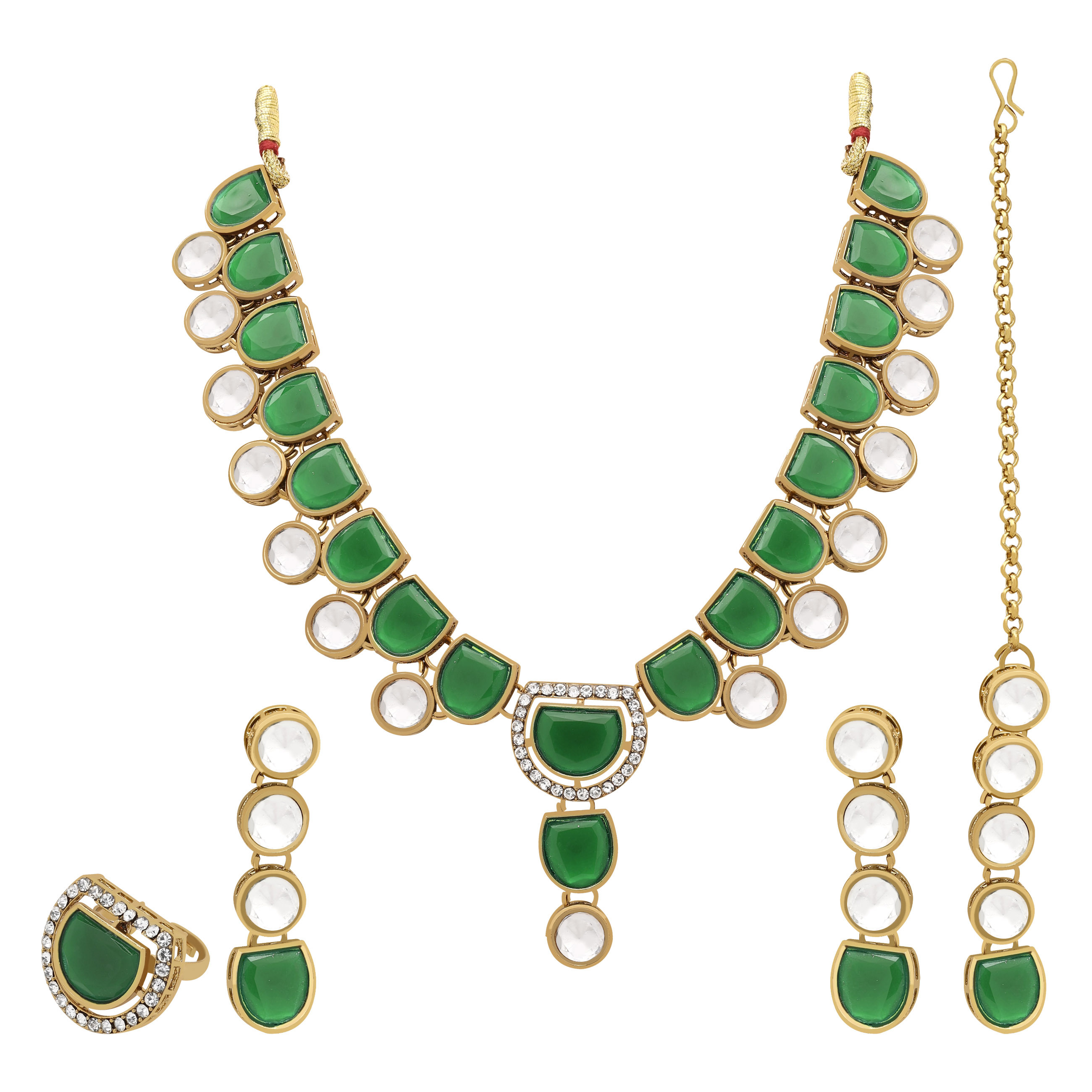 Timeless Beauty Kundan Choker Necklace Set