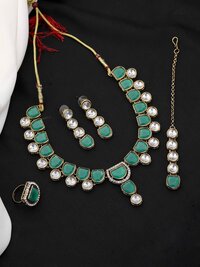 Timeless Beauty Kundan Choker Necklace Set