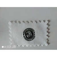 Silver Metallic Finish Labels
