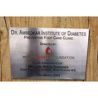 SS Name Plate