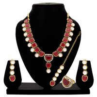 Timeless Beauty Kundan Choker Necklace Set..