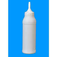 Hdpe Ecg Gel Bottle - Hdpe Material, 250ml Size, White Color | Lightweight, Durable, Easy-to-handle Design For Efficient Use