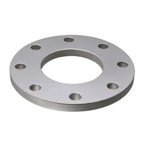 Stainless Steel Plate Flange - Color: Silver