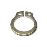 Stainless Steel Circlips - 200 Grams, Round Shape, Silver Color | Durable Metal For Machine Part Security In Industrial Applications