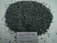 natural black tumbled crushed marble chips for garden decoration and wall cladding